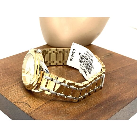 Tory Burch Women's Watch TBW7222 Miller Quartz Cream Dial Two Tone Steel 32mm - Picture 9 of 14